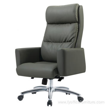 Whole-sale price Adjustable Ergonomic Swivel Leather Chair Office Chair